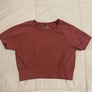 Mauve Workout Crop Top 🏋️‍♀️